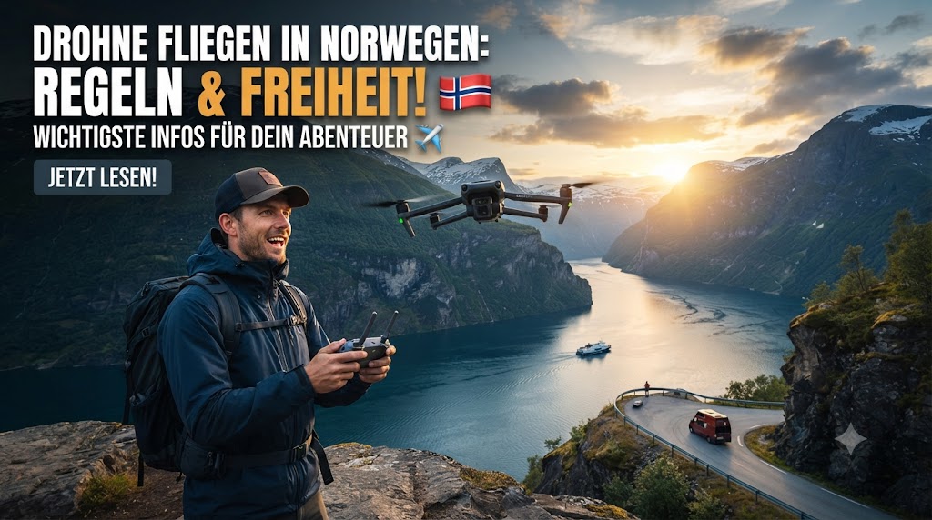 Drohne fliegen Norwegen – Eindruck aus Norwegen