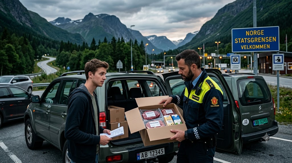 Fleisch & Milch nach Norwegen Zollregeln & Bußgelder – Eindruck aus Norwegen