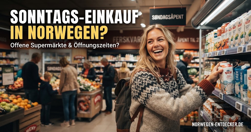 Haben supermärkte in Norwegen sonntags geöffnet – Eindruck aus Norwegen