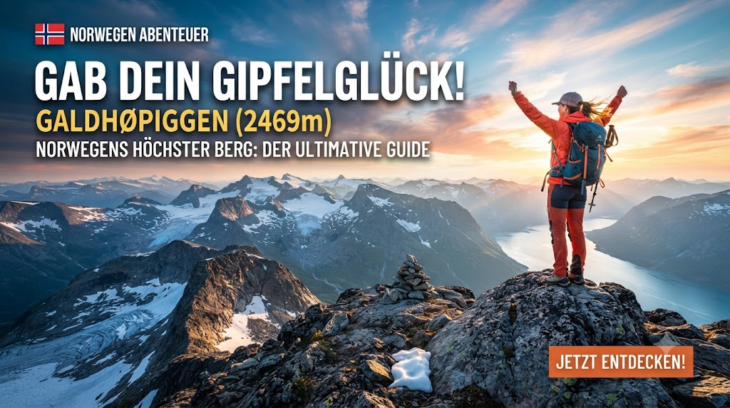 Höchster Berg in Norwegen Galdhøpiggen Guide & Tipps – Eindruck aus Norwegen