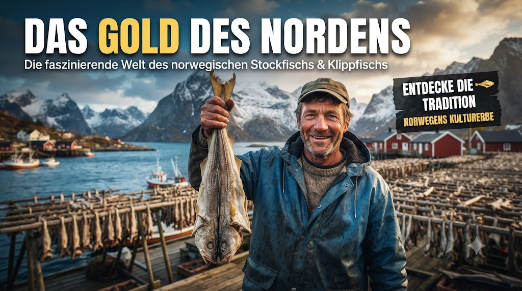 Stockfisch und Klippfisch Norwegens kulinarisches Erbe – Eindruck aus Norwegen